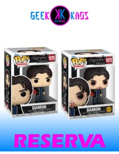 FUNKO POP! - THE VAMPIRE DIARIES - DAMON 1975 (BUNDLE)