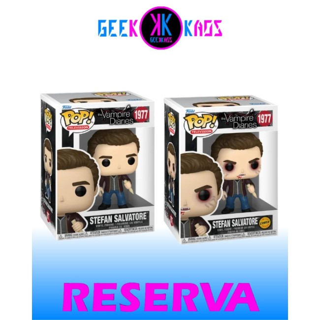 FUNKO POP! - THE VAMPIRE DIARIES - STEFAN SALVATORE 1977 (BUNDLE)