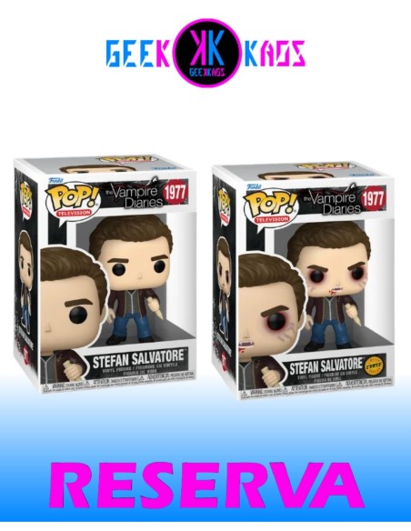 FUNKO POP! - THE VAMPIRE DIARIES - STEFAN SALVATORE 1977 (BUNDLE)