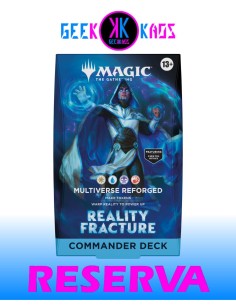 MAGIC: THE GATHERING - REALITY FRACTURE COMMANDER DECK - INGLES
