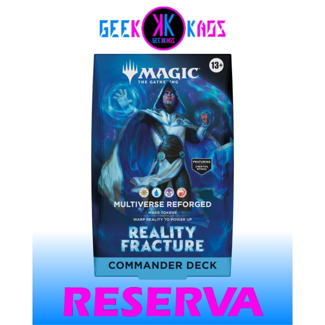 MAGIC: THE GATHERING - REALITY FRACTURE COMMANDER DECK - INGLES