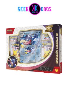 POKEMON TCG - COLECCION GRENINJA EX - CELEBRACION 30 ANIVERSARIO - ESPAÑOL