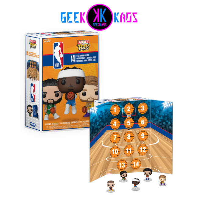 FUNKO POCKET POP! - CALENDARIO ADVIENTO - NBA