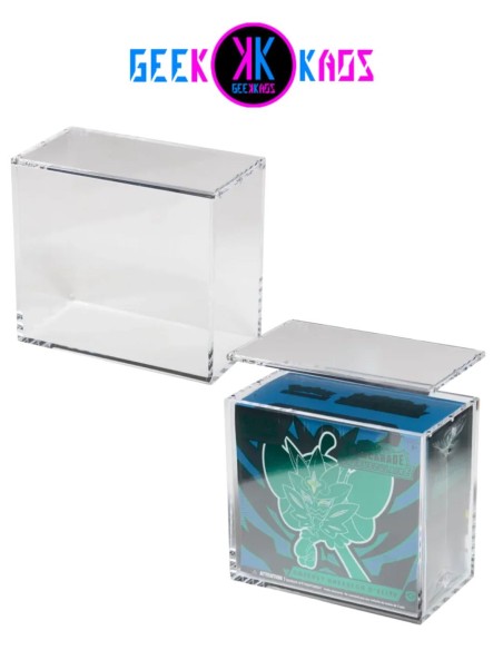 PROTECTOR TCG - POKEMON - PROTECTOR ETB METRACRILATO Y CIERRE IMANTADO - THE ACRYLIC BOX