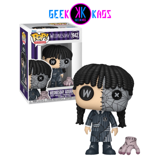 FUNKO POP! - WEDNESDAY - WEDNESDAY ADDAMS WITH THING 1942