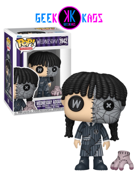 FUNKO POP! - WEDNESDAY - WEDNESDAY ADDAMS WITH THING 1942