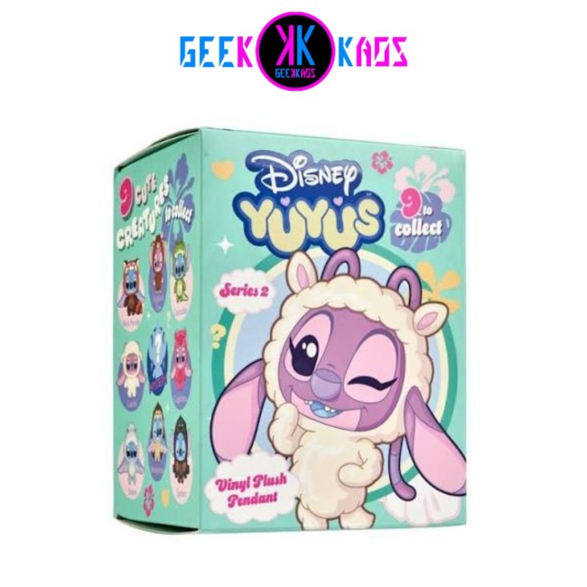 YUYUS  - DISNEY STITCH & ANGEL - BLIND BOX KEYCHAIN - 12CM