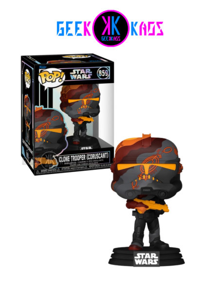 FUNKO POP! - STAR WARS - CLONE TROOPER (CORUSCANT) 859