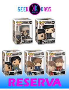 5-PACK - FUNKO POP! - THE GOONIES - DATA 2163, CHUNK 2164, MAMA FRATELLI 2165, ONE-EYED WILLY 2166, MIKEY 2167