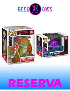 2-PACK - FUNKO POP! - DUNGEONS & DRAGONS - BLOB OF ANNIHILATION 1349, SPIRIT DRAGON 1350