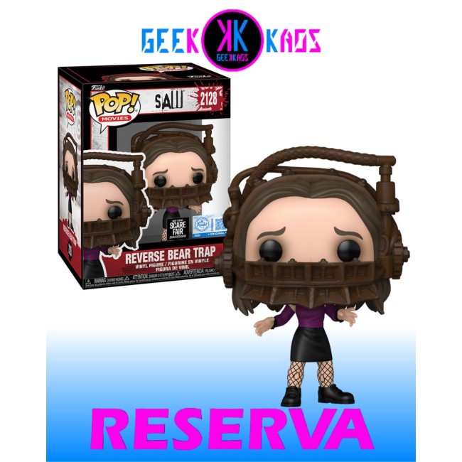 FUNKO POP! - SAW - REVERSE BEAR TRAP 2128 (SE)
