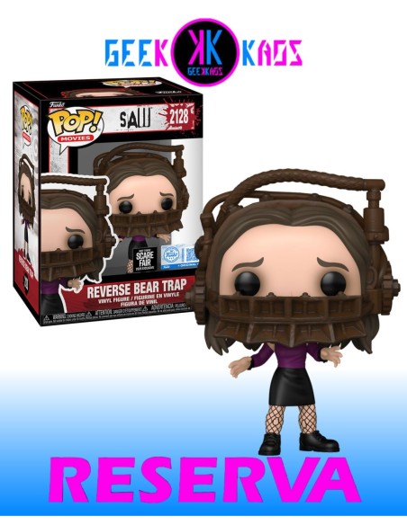 FUNKO POP! - SAW - REVERSE BEAR TRAP 2128 (SE)