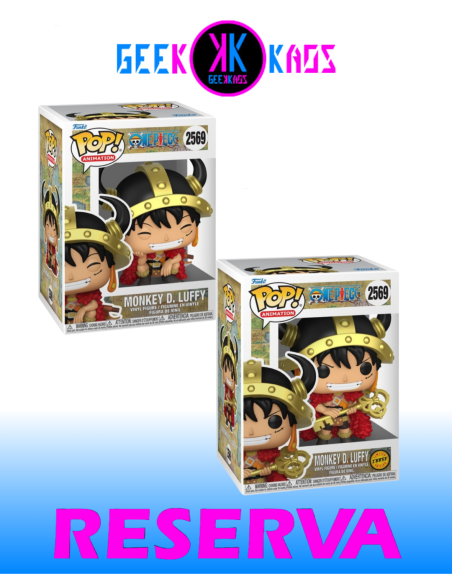 FUNKO POP! - ONE PIECE - MONKEY D.LUFFY 2569 ( BUNDLE ) ( regular + chase )