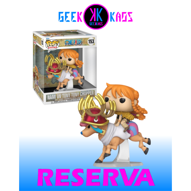 FUNKO POP! - ONE PIECE - NAMI ON TONY TONY CHOPPER 153