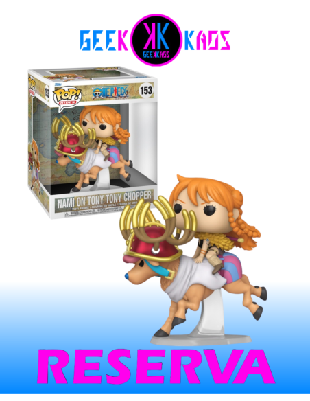 FUNKO POP! - ONE PIECE - NAMI ON TONY TONY CHOPPER 153