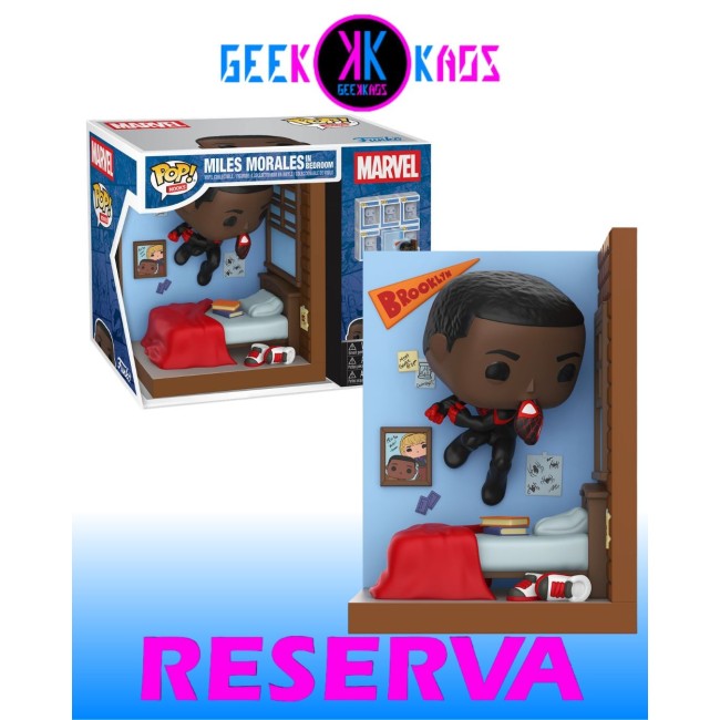 FUNKO POP! NOOK - MARVEL - MILES MORALES IN BEDROOM