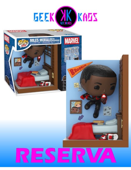 FUNKO POP! NOOK - MARVEL - MILES MORALES IN BEDROOM