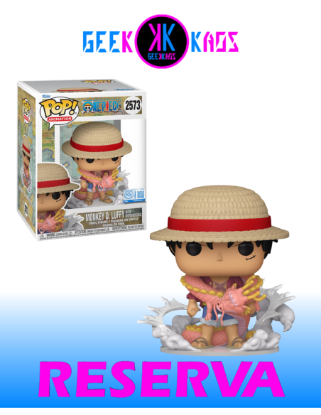 FUNKO POP! PREMIUM - ONE PIECE - MONKEY D.LUFFY WITH MOMONOSUKE 2573 (SE)