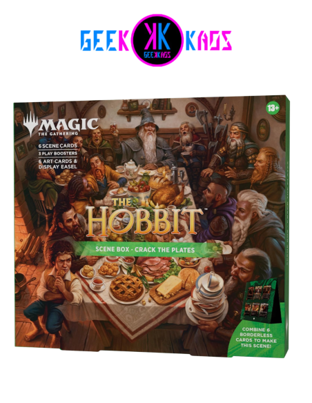 MAGIC: THE GATHERING - THE HOBBIT - SCENE BOX DISPLAY - CRACK THE PLATES - INGLES