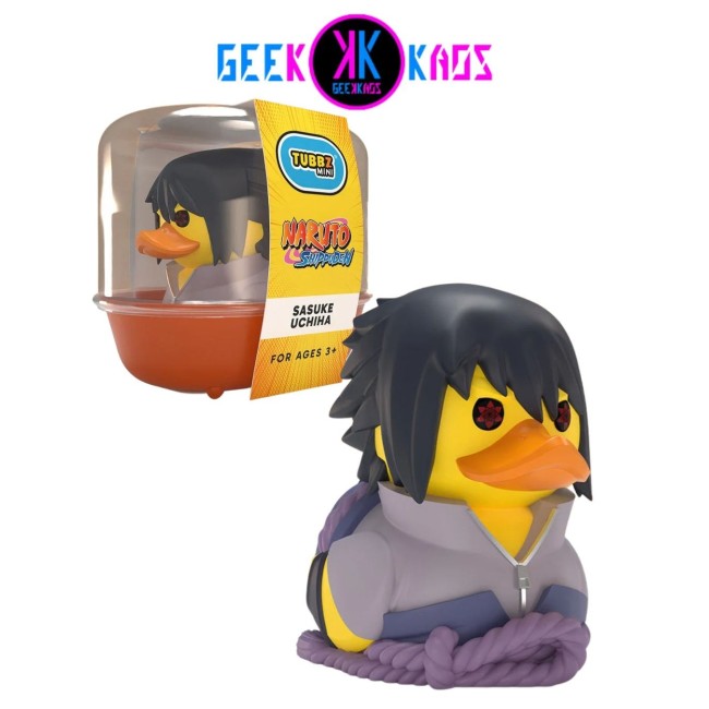 FIGURA TUBBZ - NARUTO SHIPPUDEN - SASUKE UCHIHA - MINI EDITION - 5CM