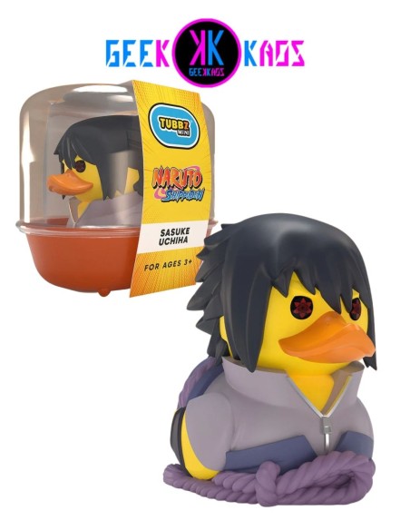 FIGURA TUBBZ - NARUTO SHIPPUDEN - SASUKE UCHIHA - MINI EDITION - 5CM