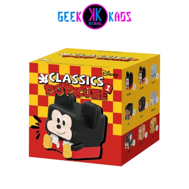 POP MART - POP CUBE - DISNEY CLASSICS - 1 SERIES - 4,5X4,5CM