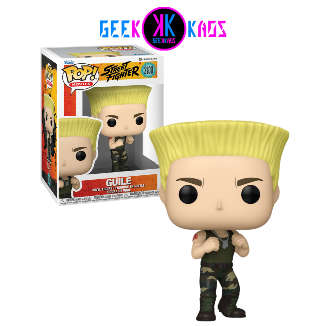 FUNKO POP! - STREET FIGHTER - GUILE 2100