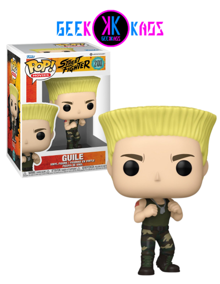 FUNKO POP! - STREET FIGHTER - GUILE 2100