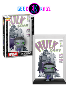 FUNKO POP! COMIC COVER - MARVEL - GRAY HULK 80