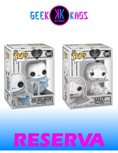 2-PACK - FUNKO POP! THE NIGHTMARE BEFORE CHRISTMAS - JACK SKELLINGTON 1604, SALLY 1605