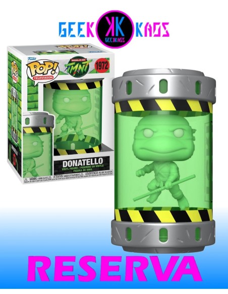 FUNKO POP!  PREMIUM - TEENAGE MUTANT NINJA TURTLES - DONATELLO 1972