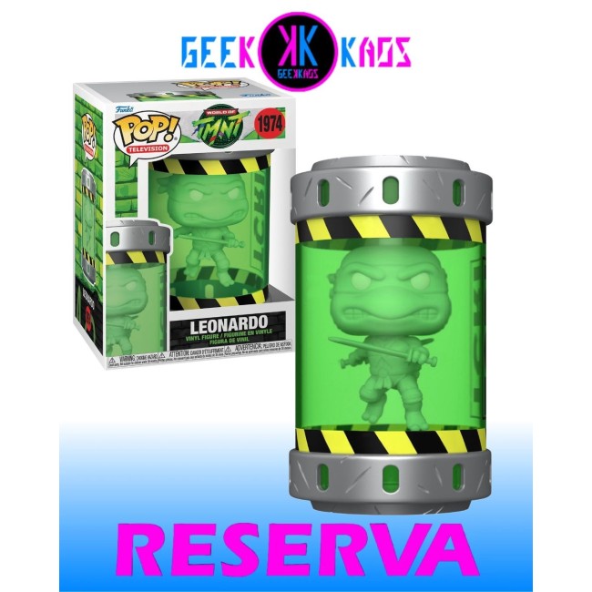 FUNKO POP!  PREMIUM - TEENAGE MUTANT NINJA TURTLES - LEONARDO 1974