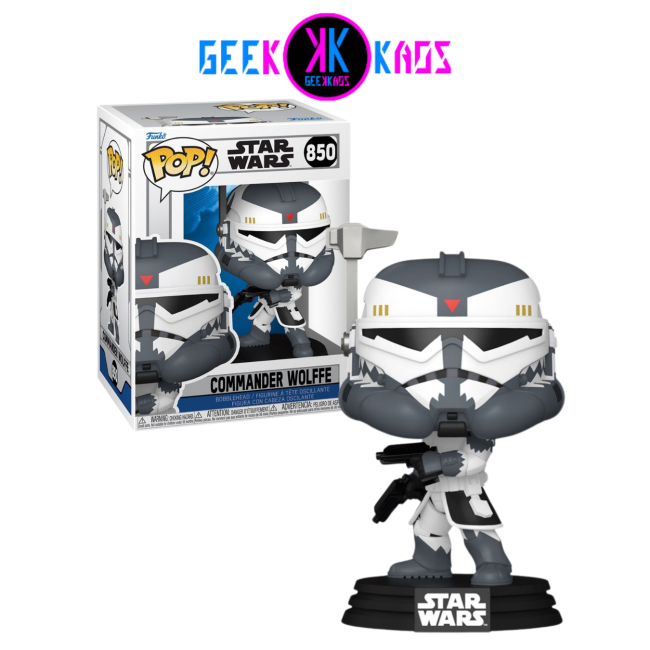 FUNKO POP! - STAR WARS - COMMANDER WOLFFE 850
