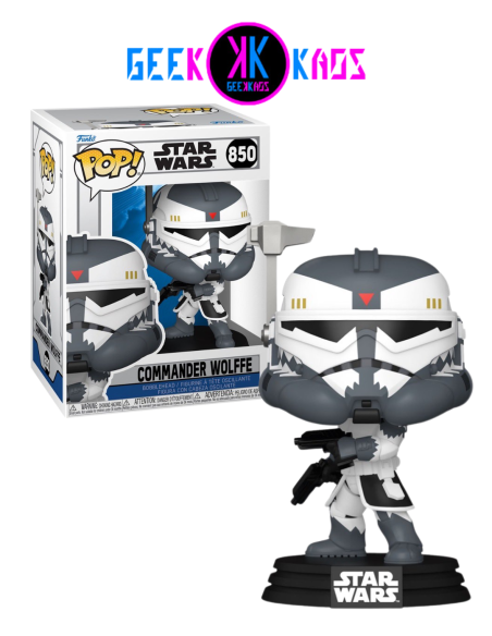 FUNKO POP! - STAR WARS - COMMANDER WOLFFE 850