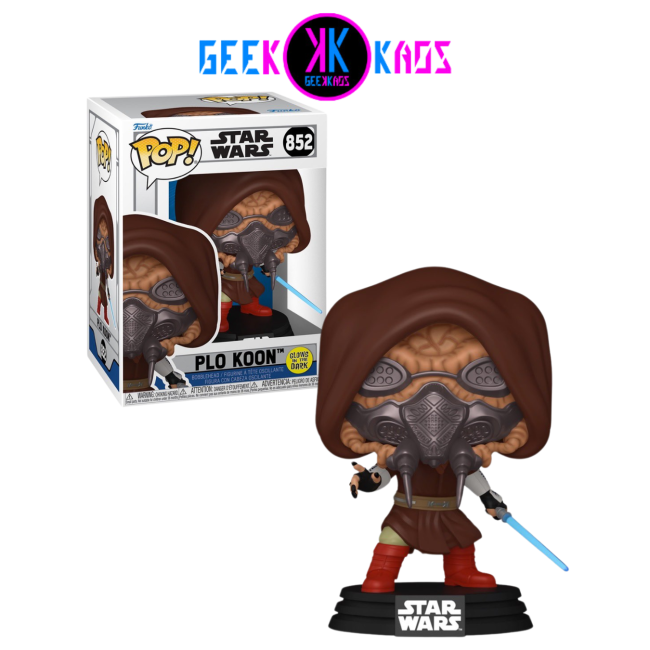 FUNKO POP! - STAR WARS - PLO KOON 852 (GITD)