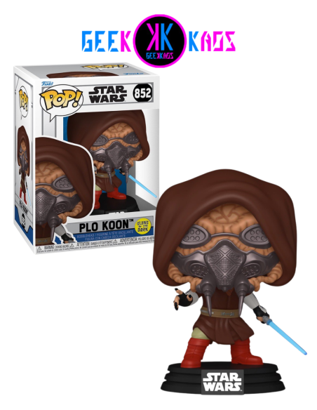 FUNKO POP! - STAR WARS - PLO KOON 852 (GITD)