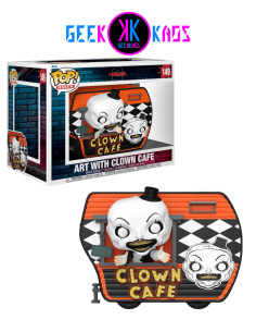 FUNKO POP! RIDES - TERRIFIER 2 - ART WITH CLOWN CAFE 149
