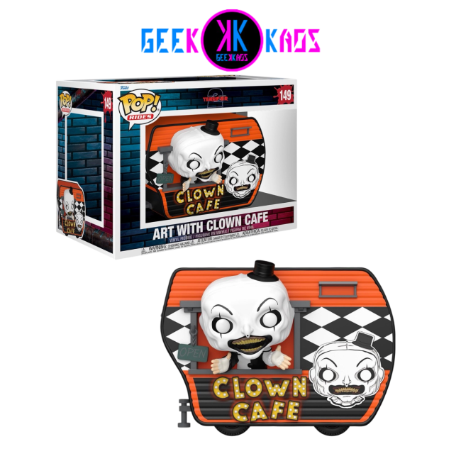 FUNKO POP! RIDES - TERRIFIER 2 - ART WITH CLOWN CAFE 149