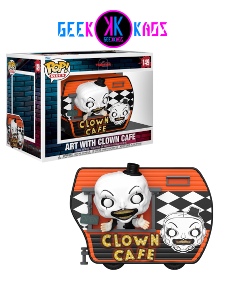 FUNKO POP! RIDES - TERRIFIER 2 - ART WITH CLOWN CAFE 149