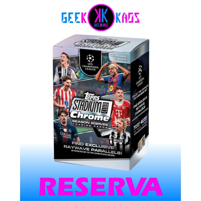 TOPPS -  UCC STADIUM CLUB CHROME UEFA VALUE BOX TEMPORADA 2026