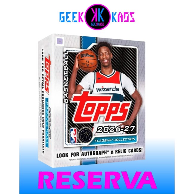 TOPPS - NBA FLAGSHIP BASKETBALL MEGA BOX 2026-27