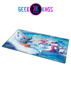 TCG DISNEY LORCANA CHAPTER 14 - HYPERIA CITY - TAPETE STITCH AND ANGEL IN WINTERSPELL