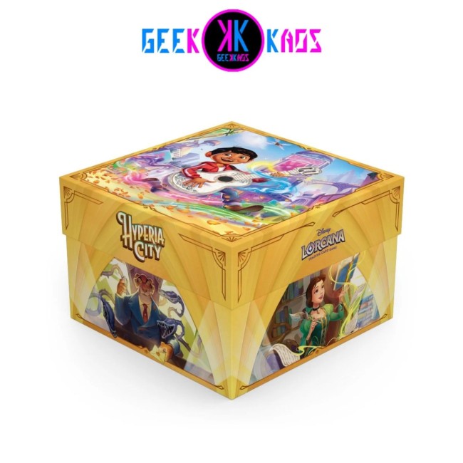TCG DISNEY LORCANA CHAPTER 14 - HYPERIA CITY - ILLUMINEER´S TROVE - INGLES
