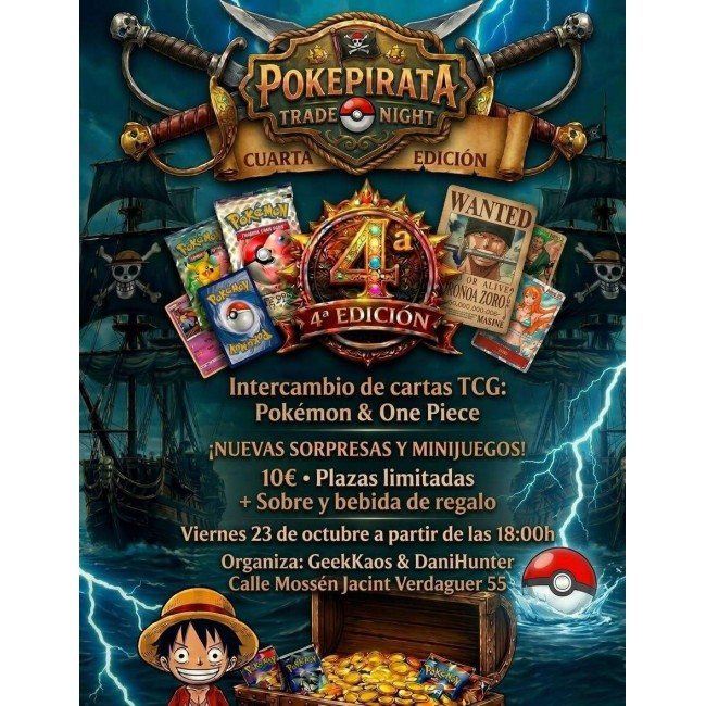 ENTRADA TRADE NIGHT IV GEEKKAOS - VIERNES 23 DE OCTUBRE