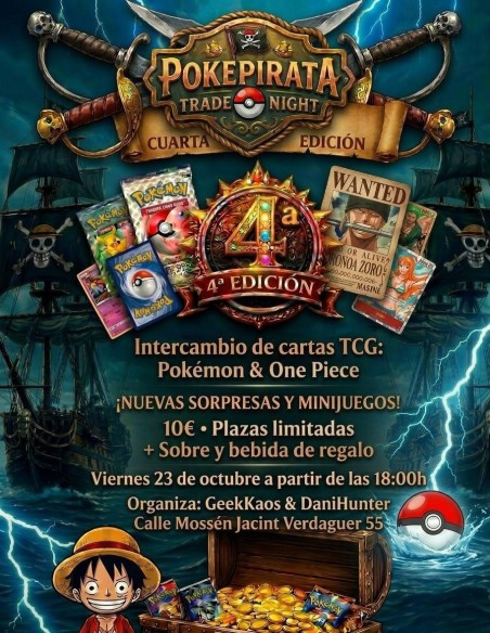 ENTRADA TRADE NIGHT IV GEEKKAOS - VIERNES 23 DE OCTUBRE