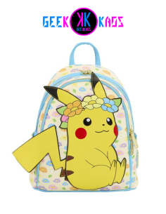 MINI MOCHILA - POKEMON - PIKACHU FLORAL