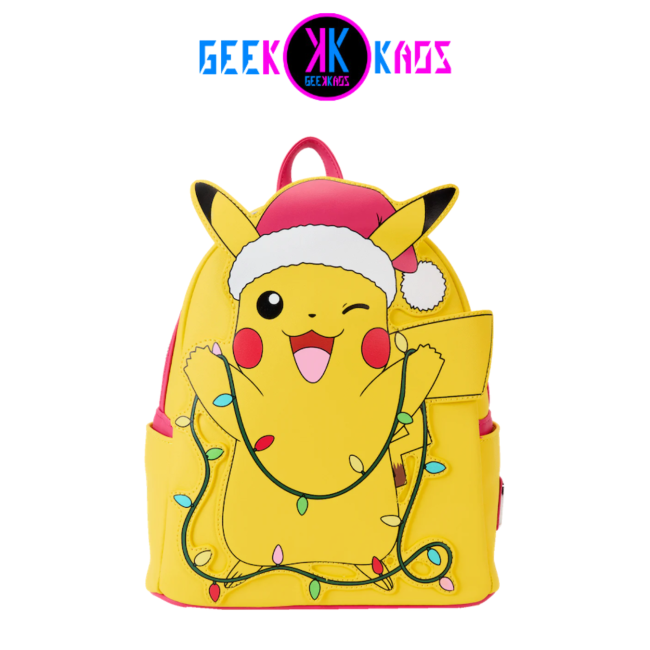 MINI MOCHILA - POKEMON - HOLIDAY PIKACHU