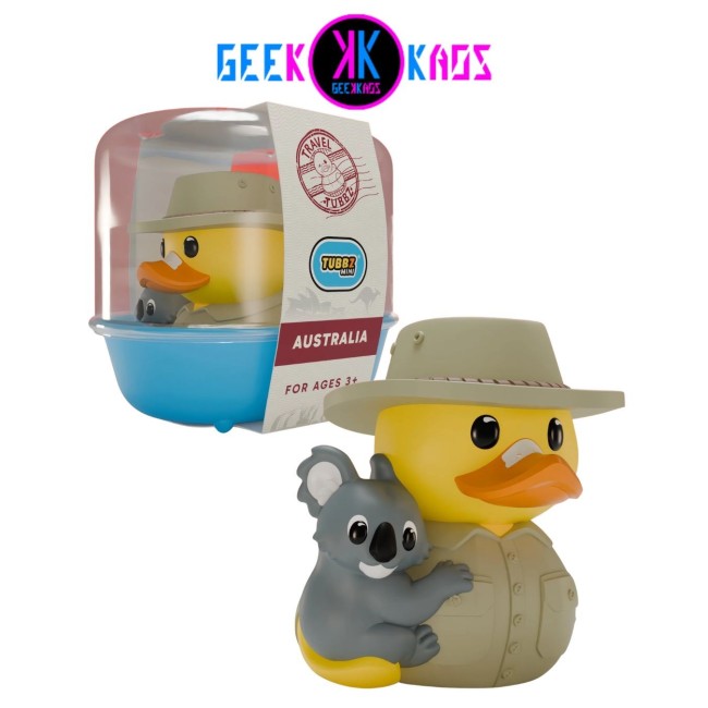 FIGURA TUBBZ - TRAVEL - AUSTRALIA - MINI EDITION - 5CM