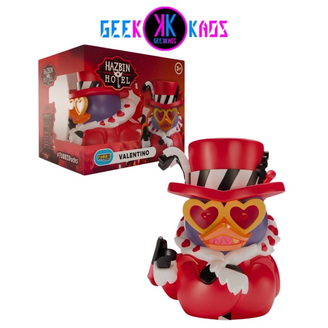 FIGURA TUBBZ - HAZBIN HOTEL - VALENTINO - BOXED EDITION - 9CM