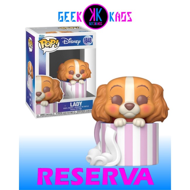 FUNKO POP! - DISNEY - LADY 1848